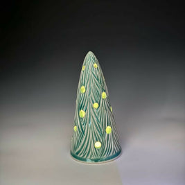 Green Xmas Tree Luminary 9