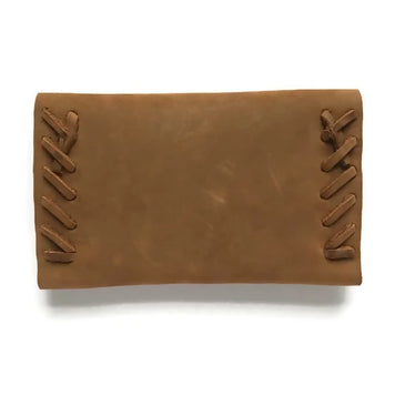 Hand-Laced Leather Wallet