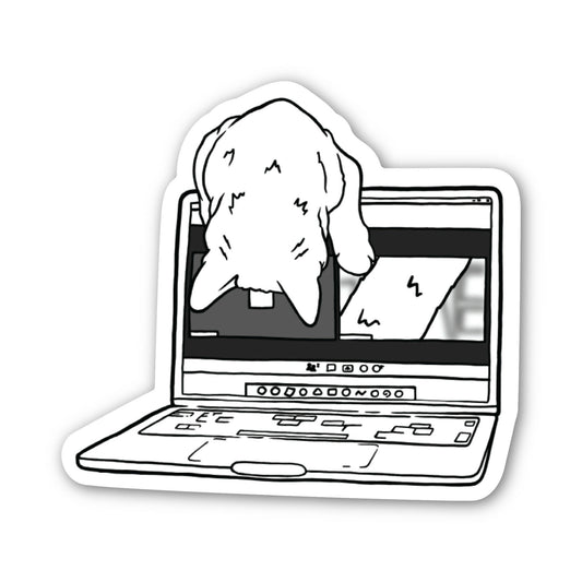 2” Art Sticker, Meeting Time