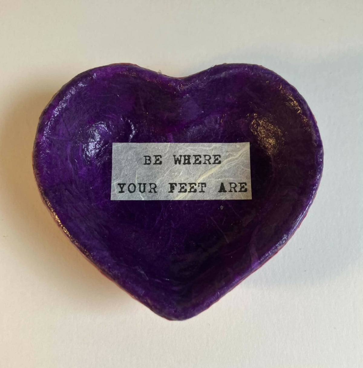 Heart trinket dish