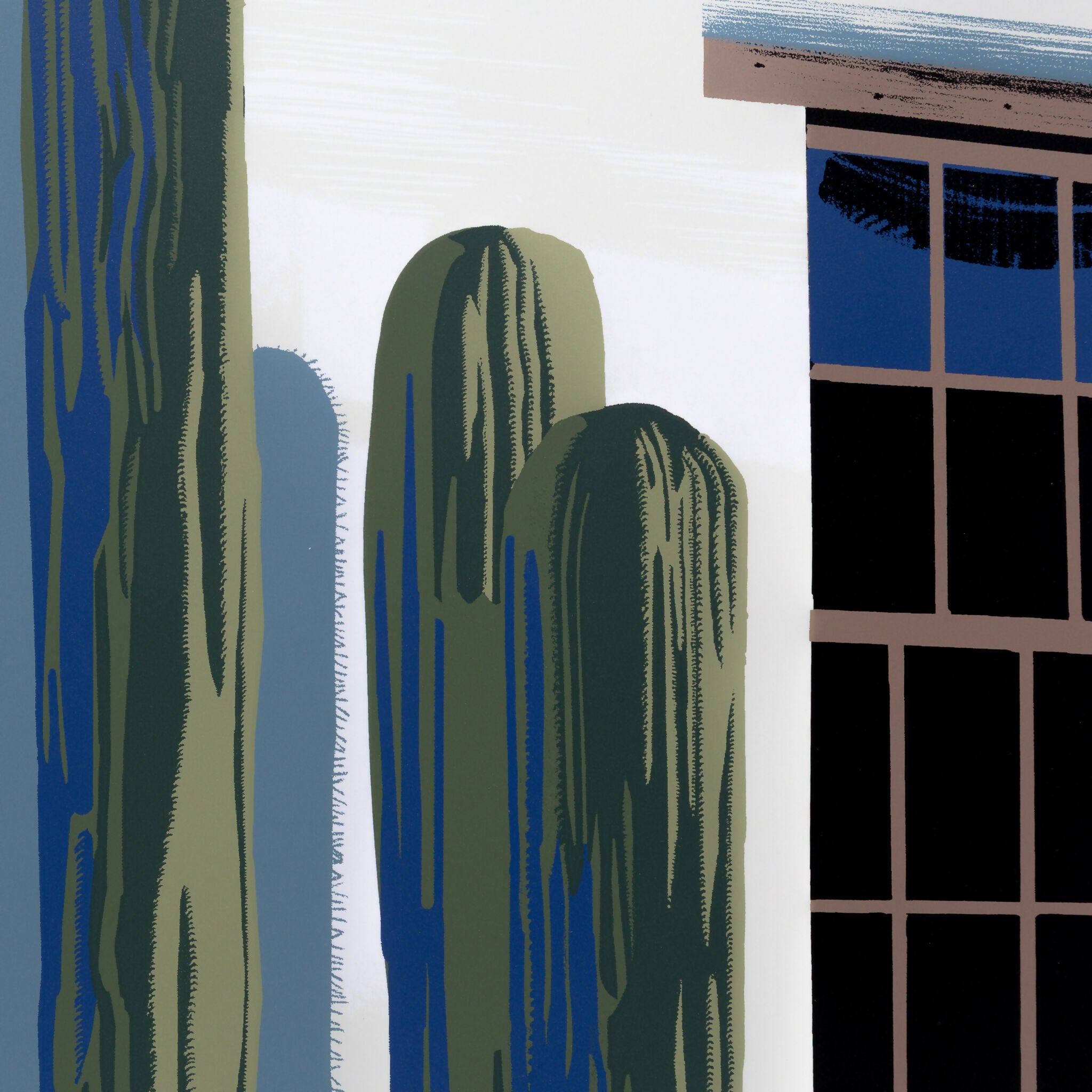 Saguaro Sentinels, Framed