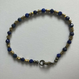 gemstone bracelet - lapis
