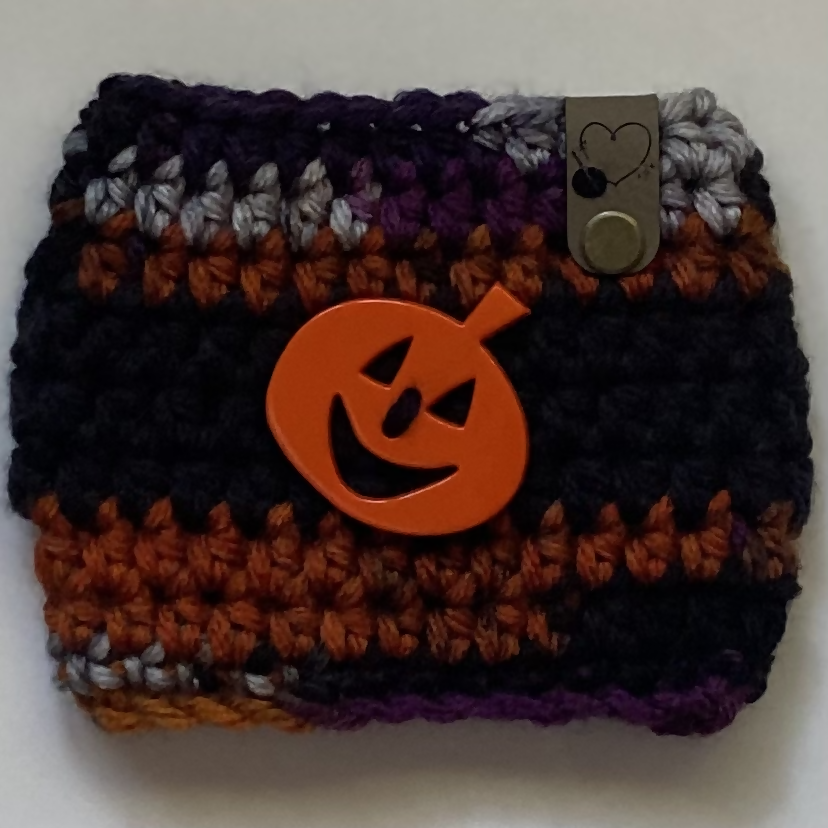 The Grinning Gourd Cup Cozy