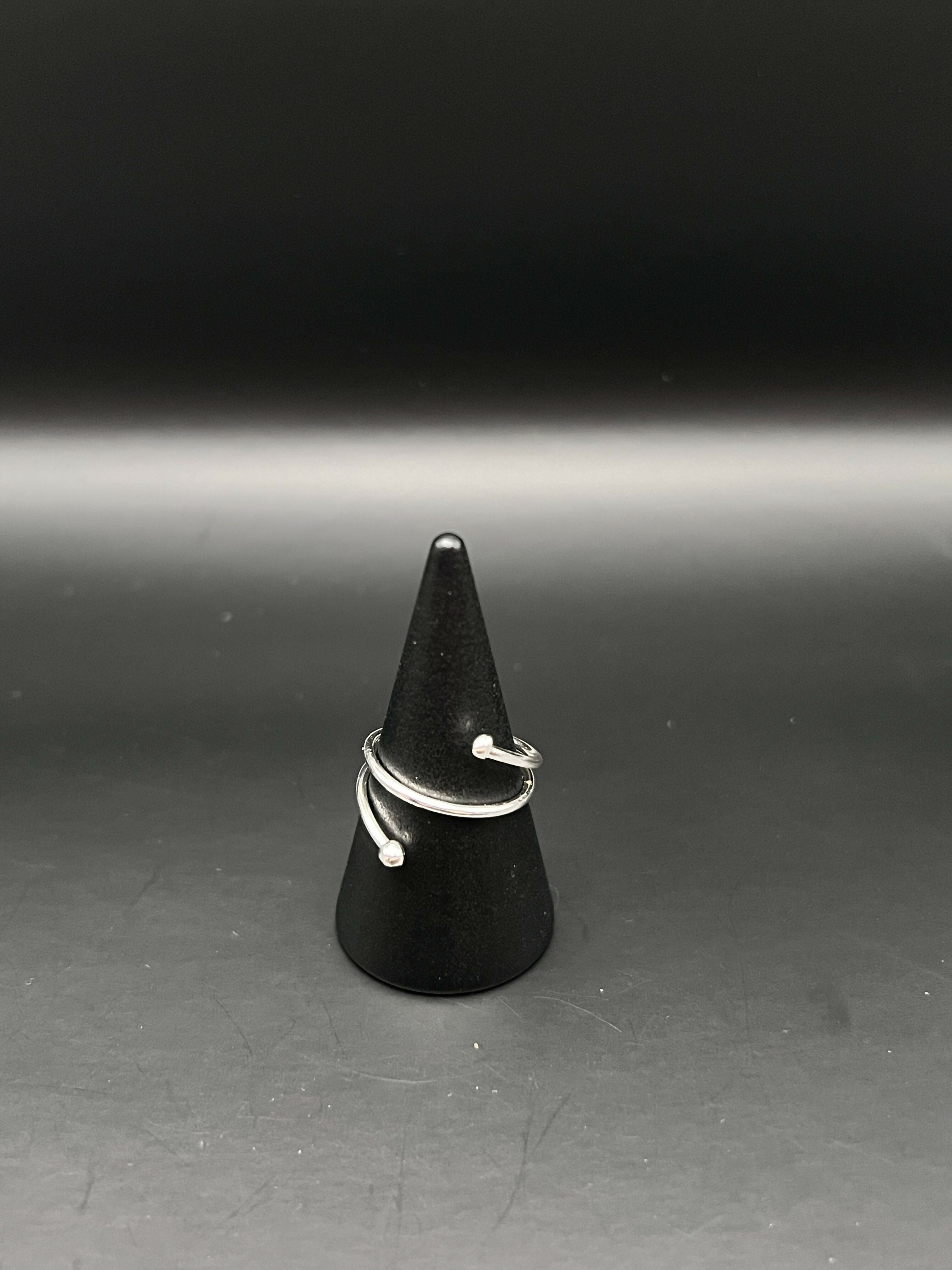 Fine Silver Wrap Rings