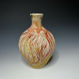 Textured Ceramic Bud Vase