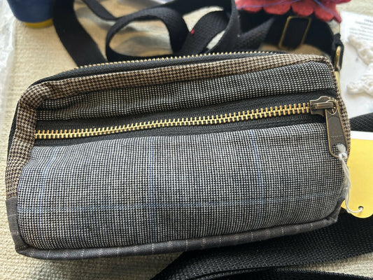 Sling Bag, Fanny Pack from men's wool suit coats