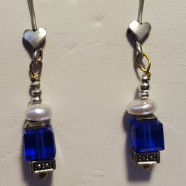 tiny crystal earrings