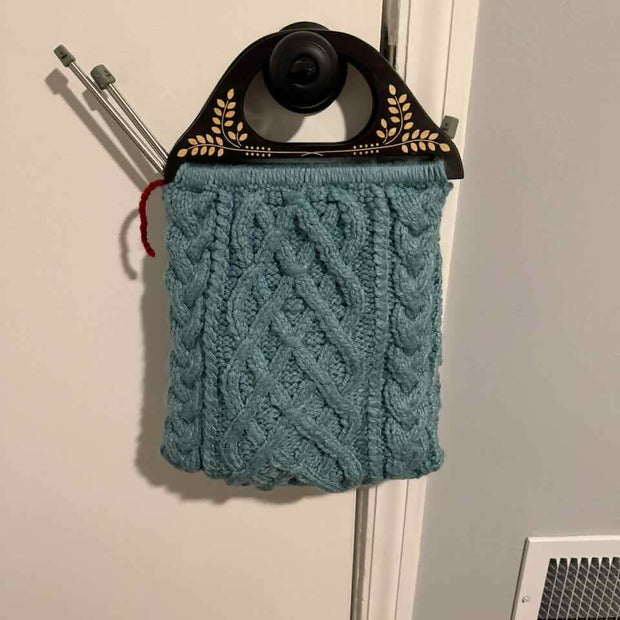 Teal Celtic Weave Handbag