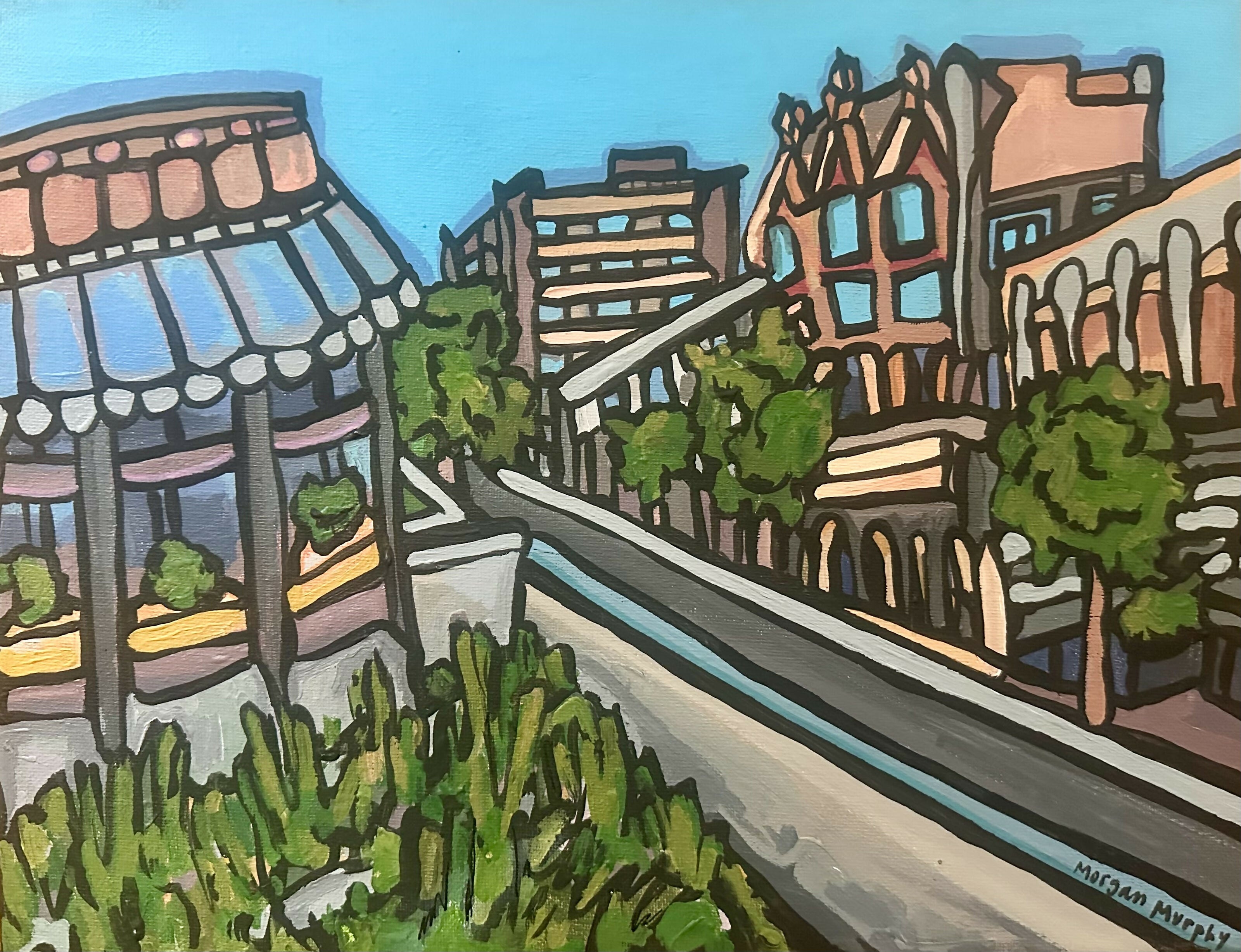 Evanston at Night