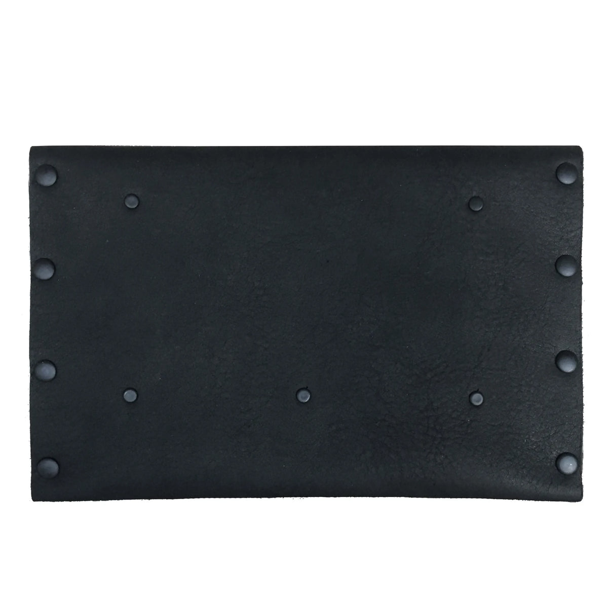 Hand-Riveted Leather Clutch