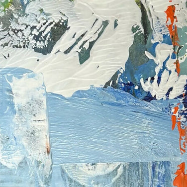 Matted 8x10 Mixed Media Paintings