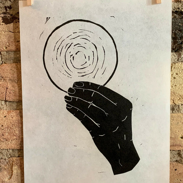 Body of Christ | Linocut Print | Wall Art