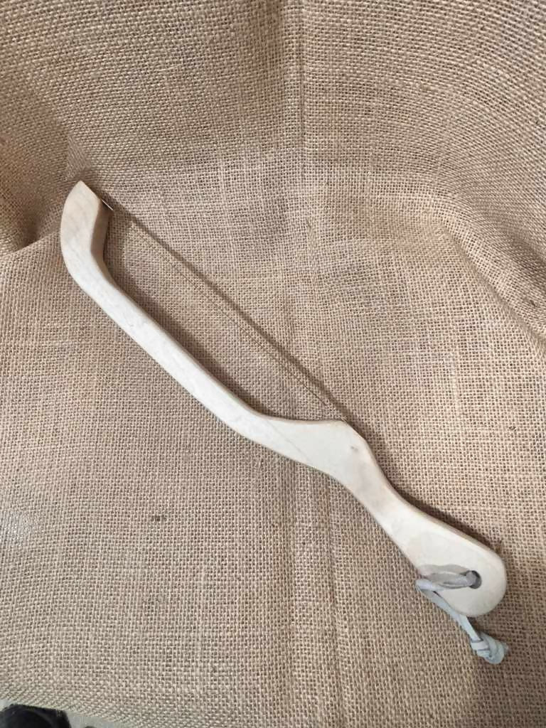 Silver Maple bow knife (bagel knife/sourdough knife)