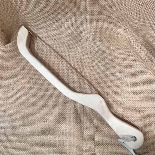 Silver Maple bow knife (bagel knife/sourdough knife)