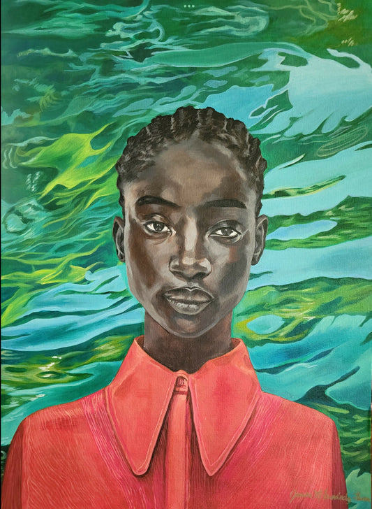 Portrait of a Black woman