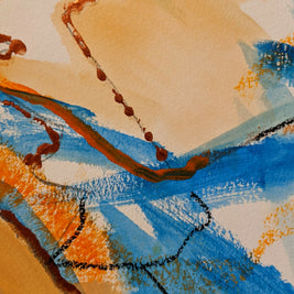 Abstract Acrylic/Multi Media Painting - Flowstate