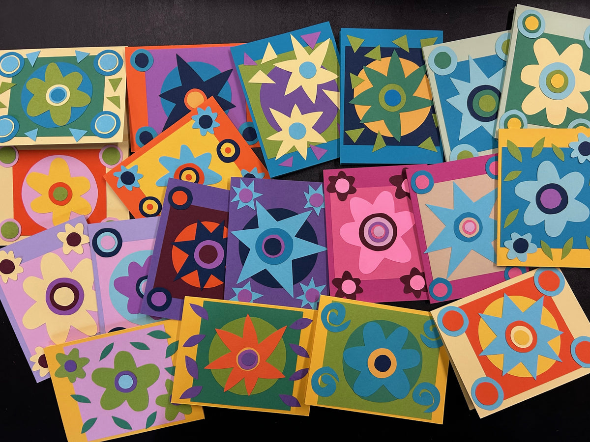 Eye Candy Collage Cards (Individual card)