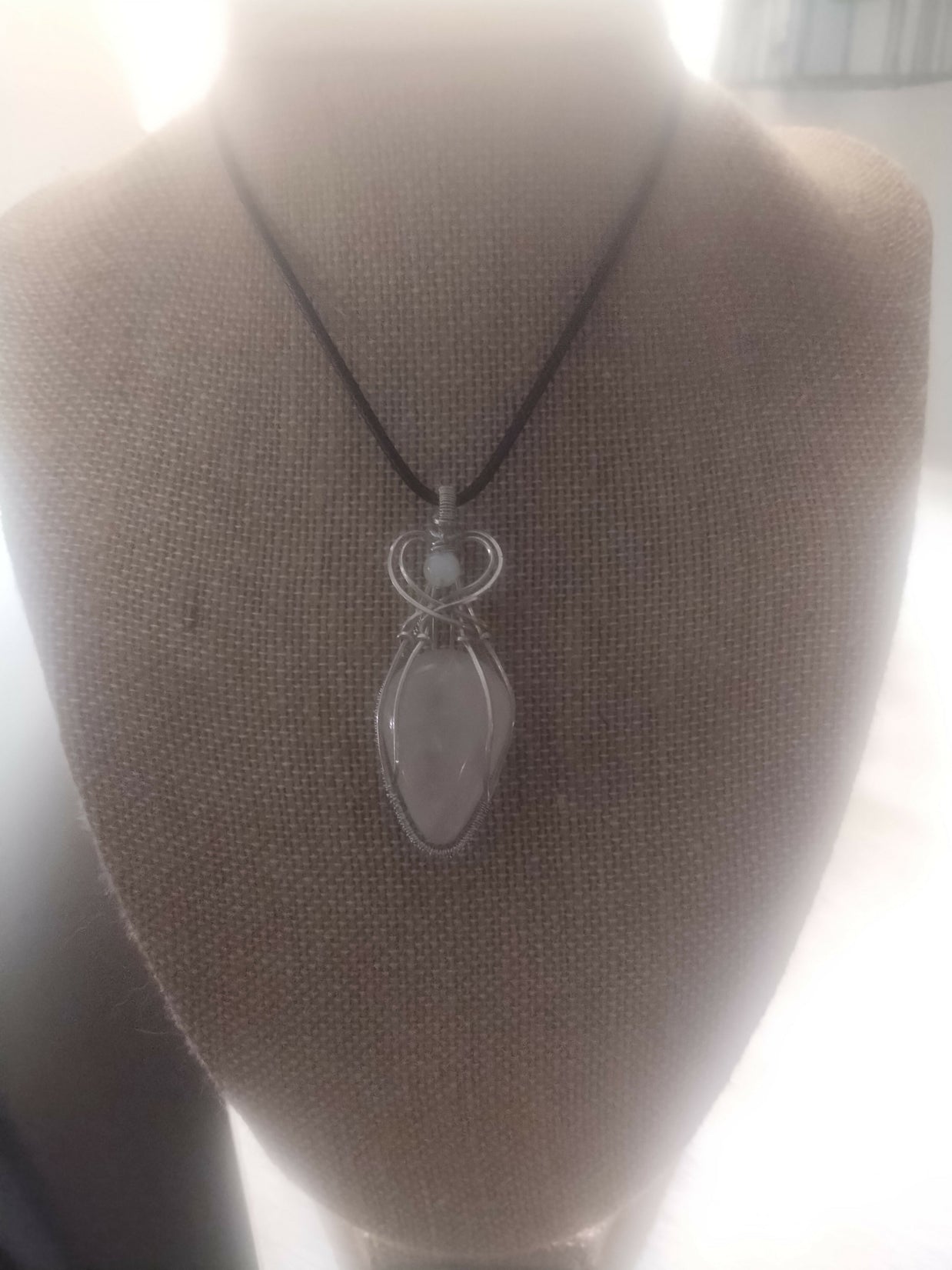 Rose Quartz drop