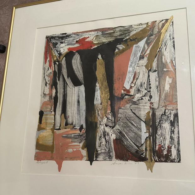 Drip Monoprint