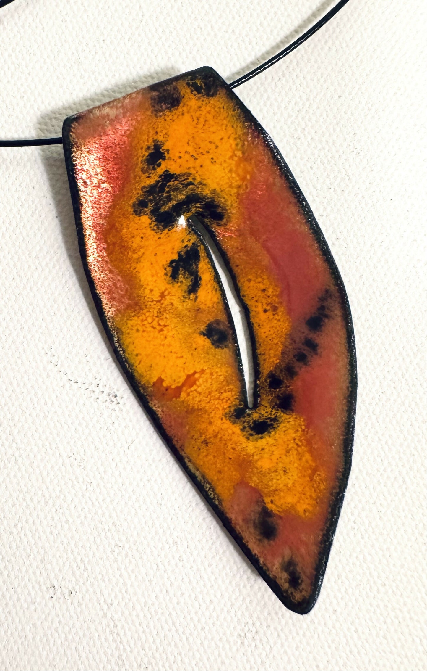 Enamel pendants
