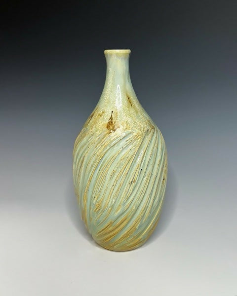 Textured Ceramic Bud Vase
