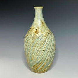 Textured Ceramic Bud Vase