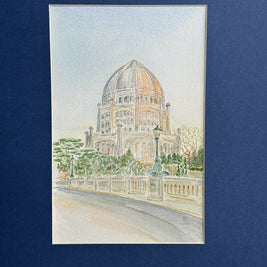 Bahai Temple in the Afternoon
