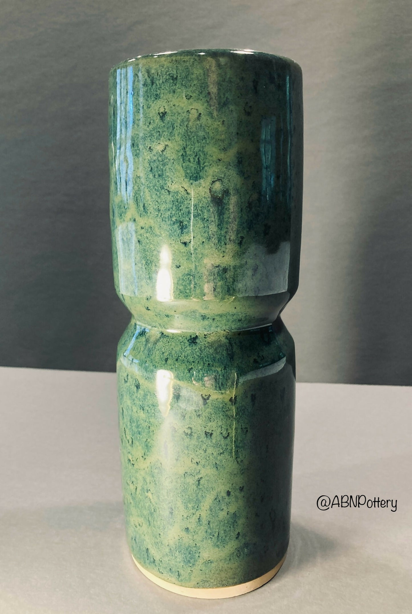 Bisected Cylinder Vase