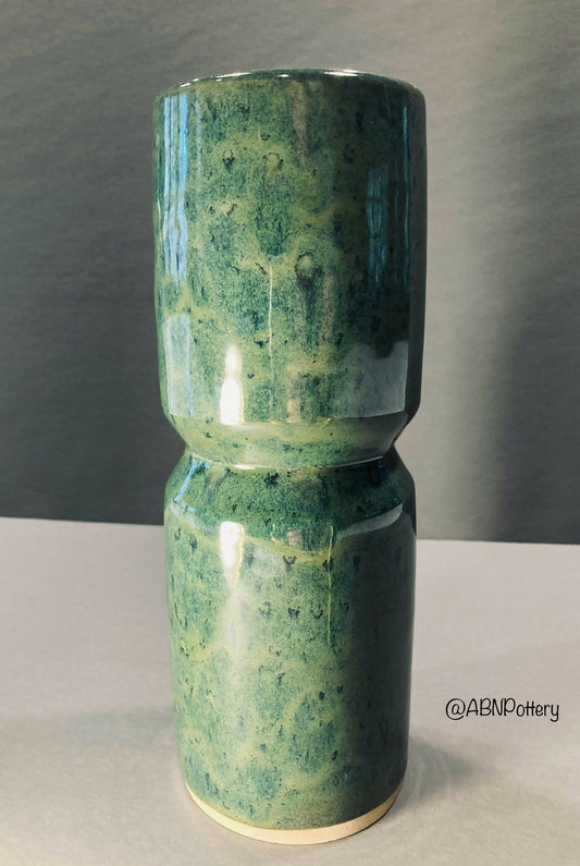 Bisected Cylinder Vase