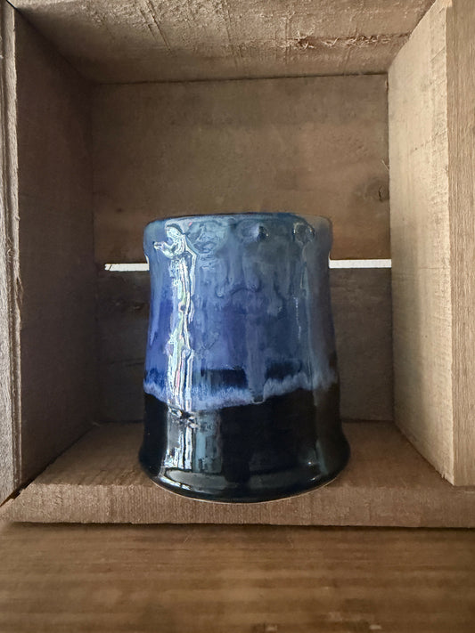 Obsidian wine cups
