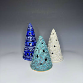 Green Xmas Tree Luminary 2