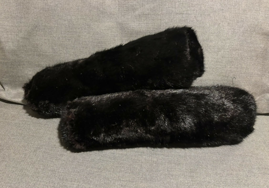 Pair of Mink Bolsters