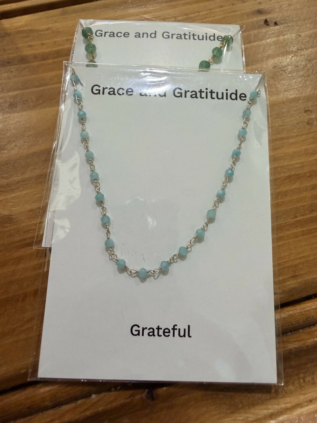 Grace and Gratitude Necklace in Silver - GGNKS