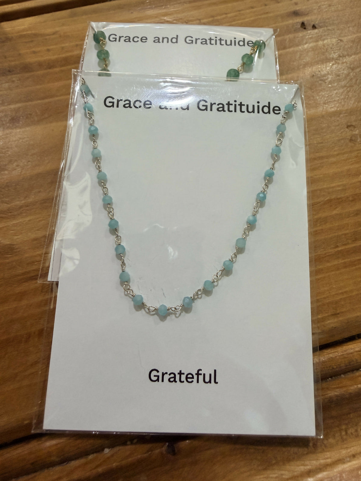 Grace and Gratitude Necklace in Silver - GGNKS