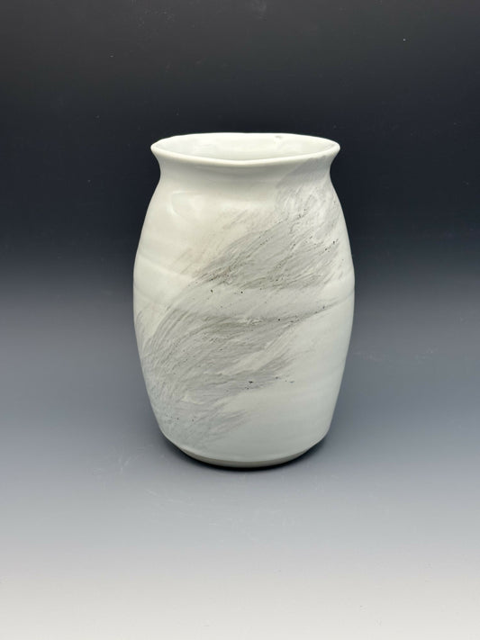 Ashen Current Vase
