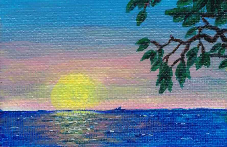 Sunset on the Lake