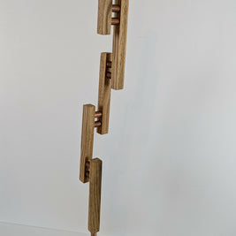Red_White Oak + Copper Sculpture (Nov 2024) - 1