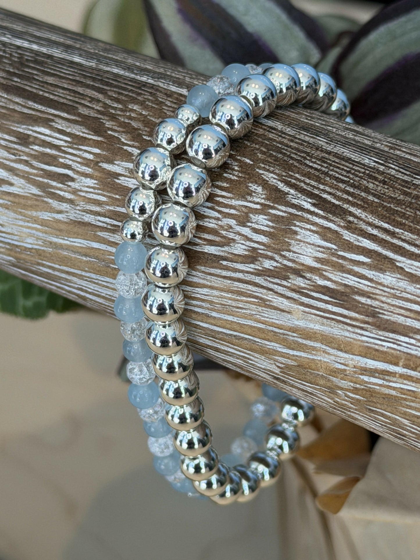 Arctic Aura Duo Bracelet Set