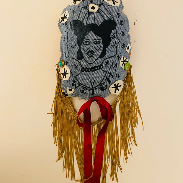 "Witch" wall hanging
