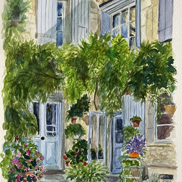 Serene Courtyard Corner