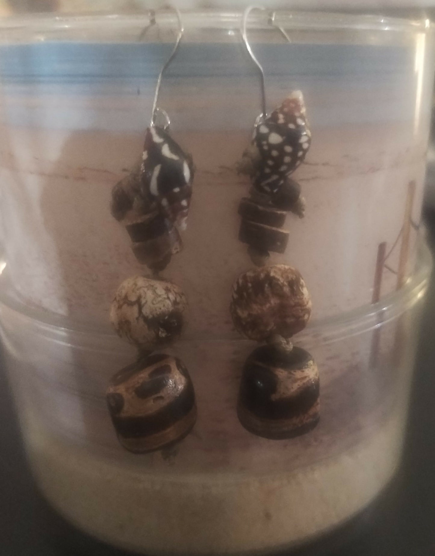 Sandy shell earrings