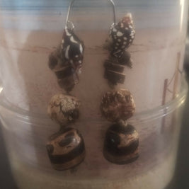 Sandy shell earrings