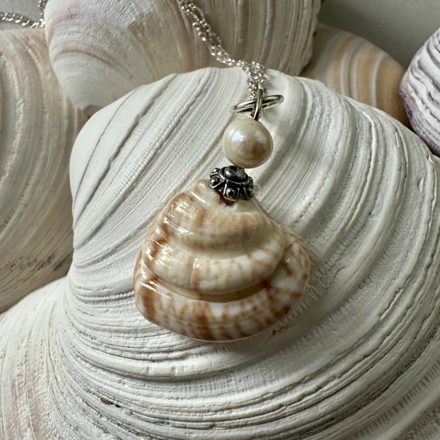 King Venus Shell Pendant Necklace