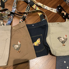 Denim crossbody bag