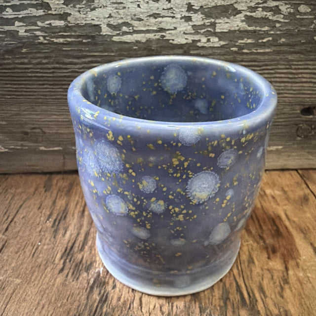 Wine Cup purple speckle