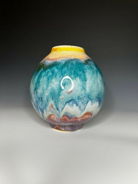 Beach Vibes Moon Jar Vase