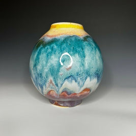 Beach Vibes Moon Jar Vase