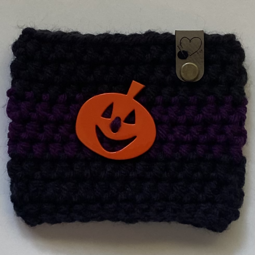 The Grinning Gourd Cup Cozy