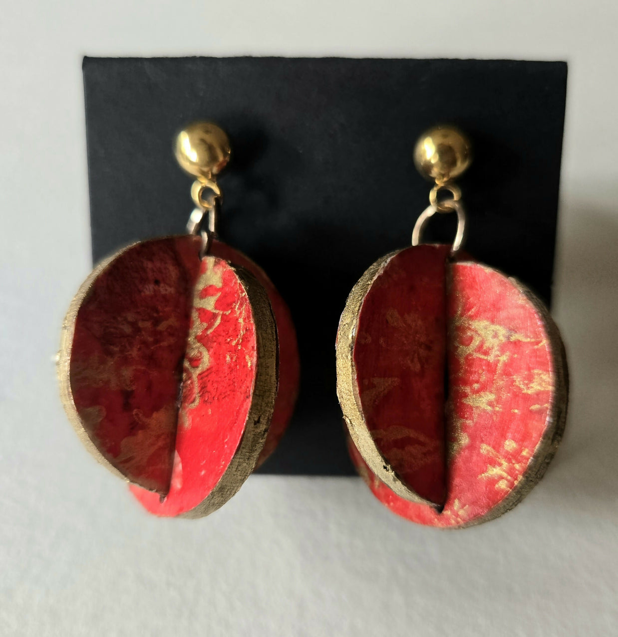 3D earrings