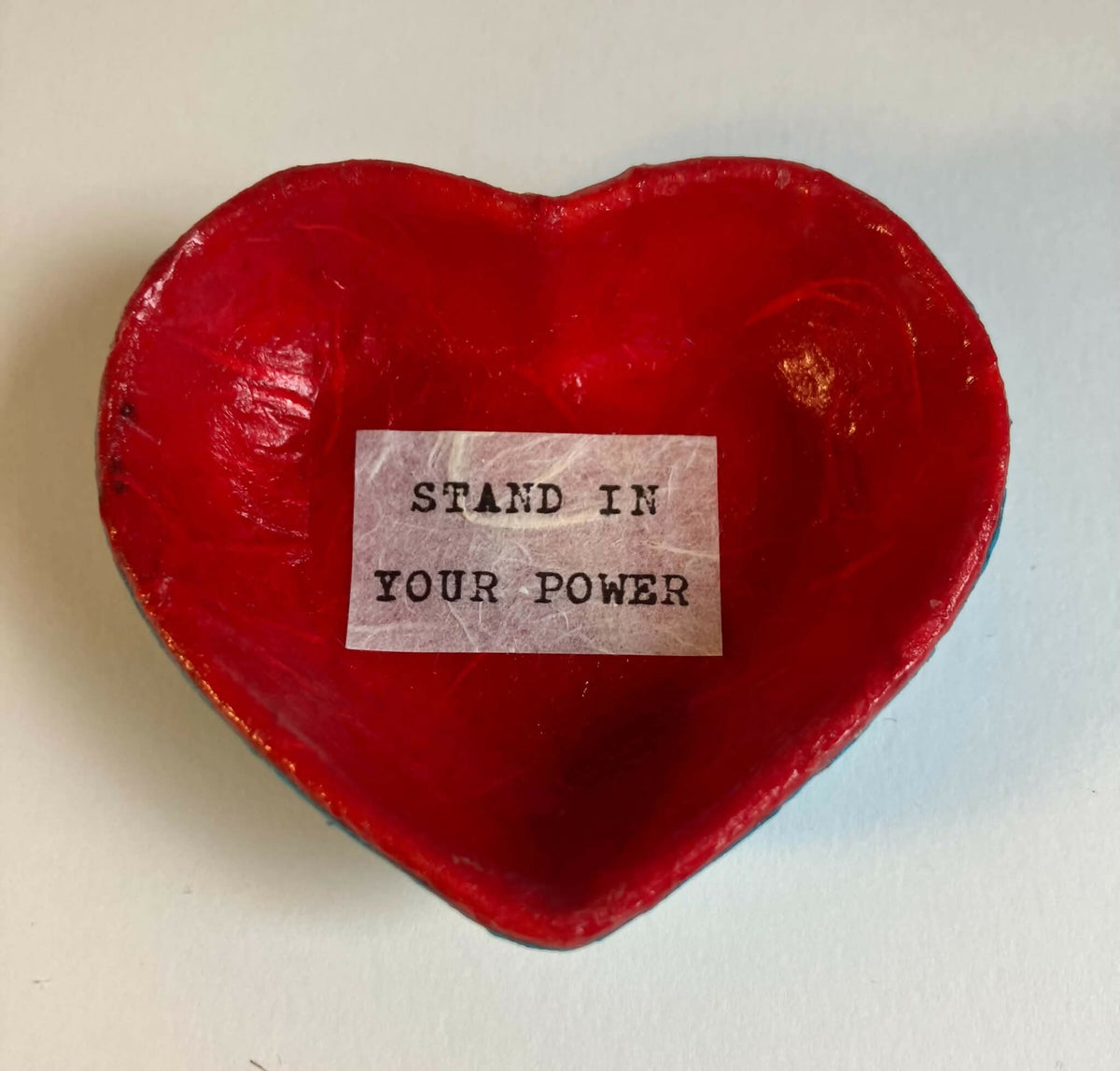 Heart trinket dish